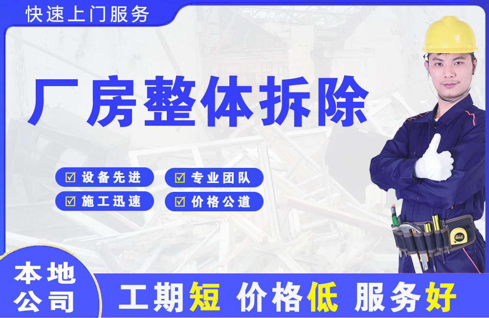 六安市区厂房整体拆除